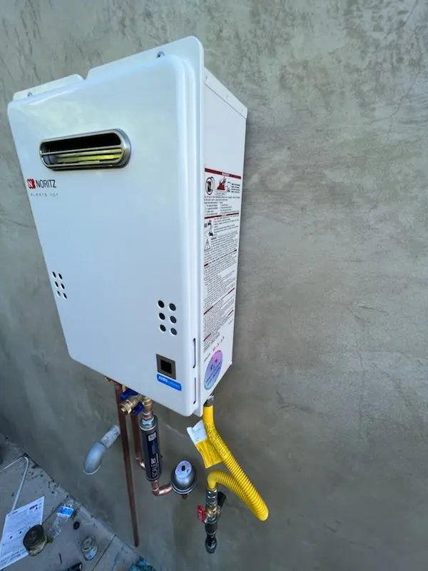 Tankless water heater installation for Meadville homes